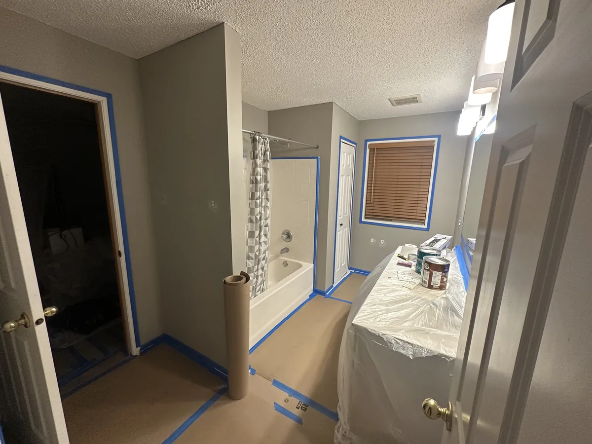 Professional interior painting project by Twinex Painting in Minneapolis